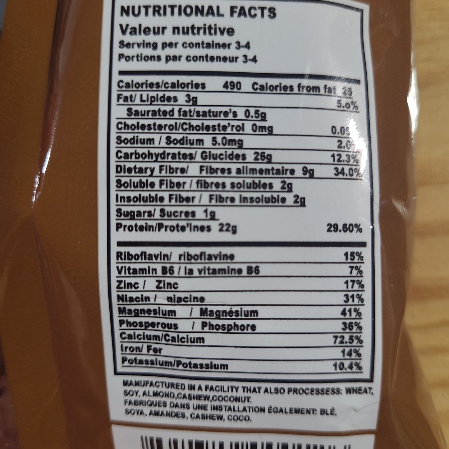 Creation Foods Peanut Porridge Mix
