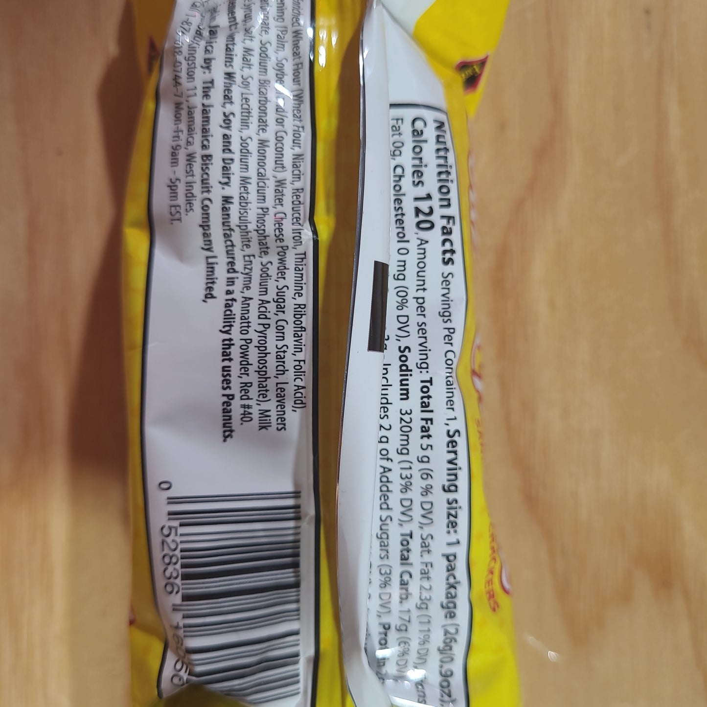 Excelsior Cheese Crackers