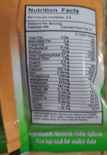 Creation Foods Almond Porridge Mix