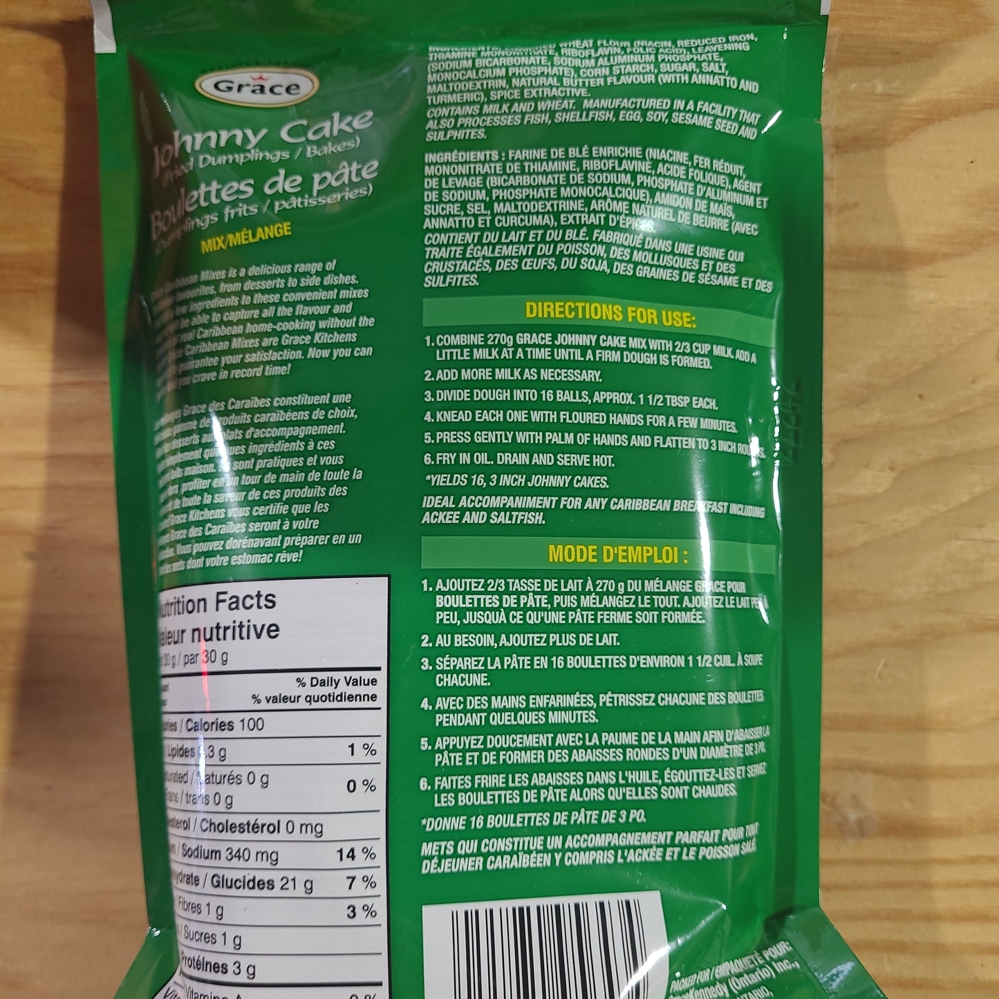 Grace - Johnny Cake Mix