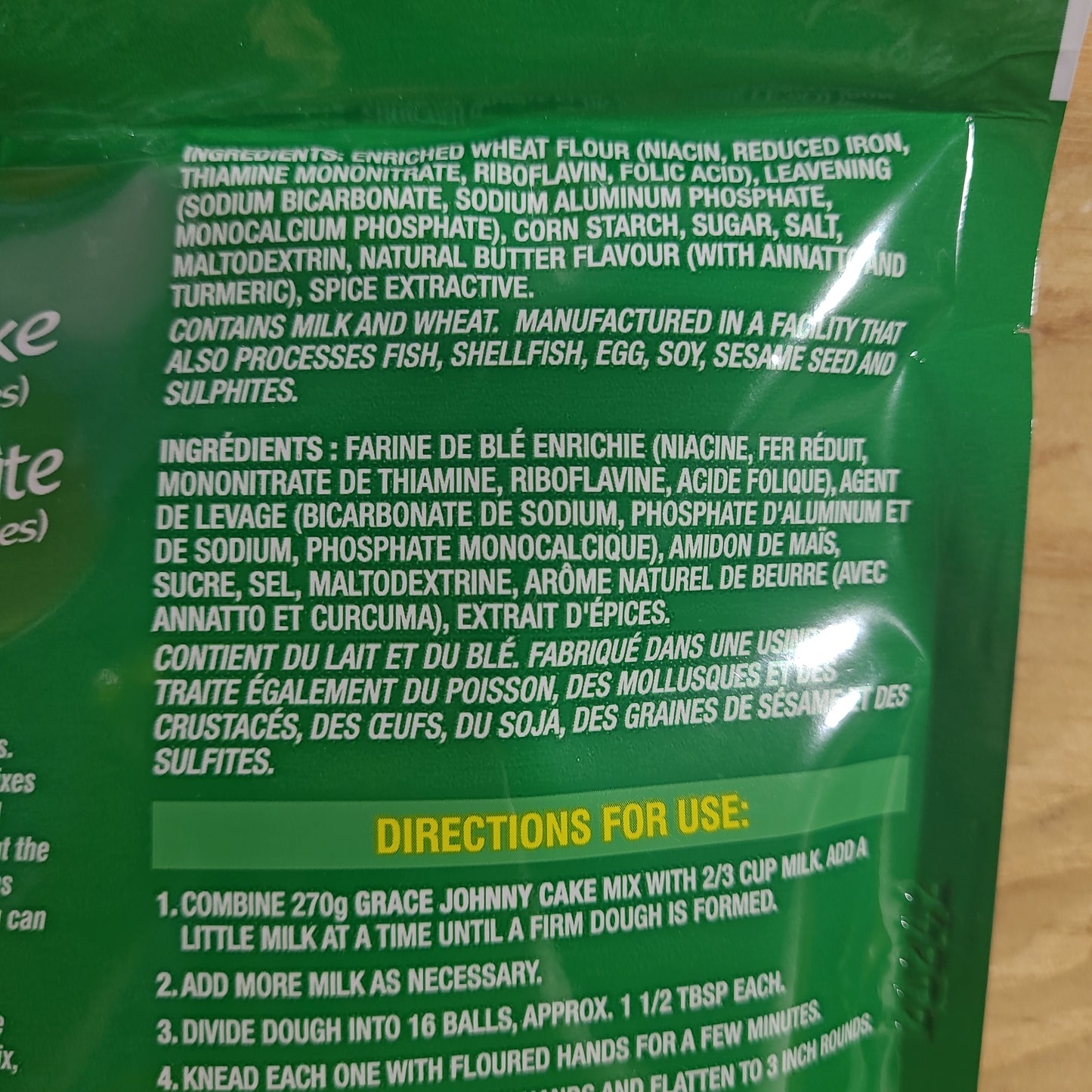 Grace - Johnny Cake Mix