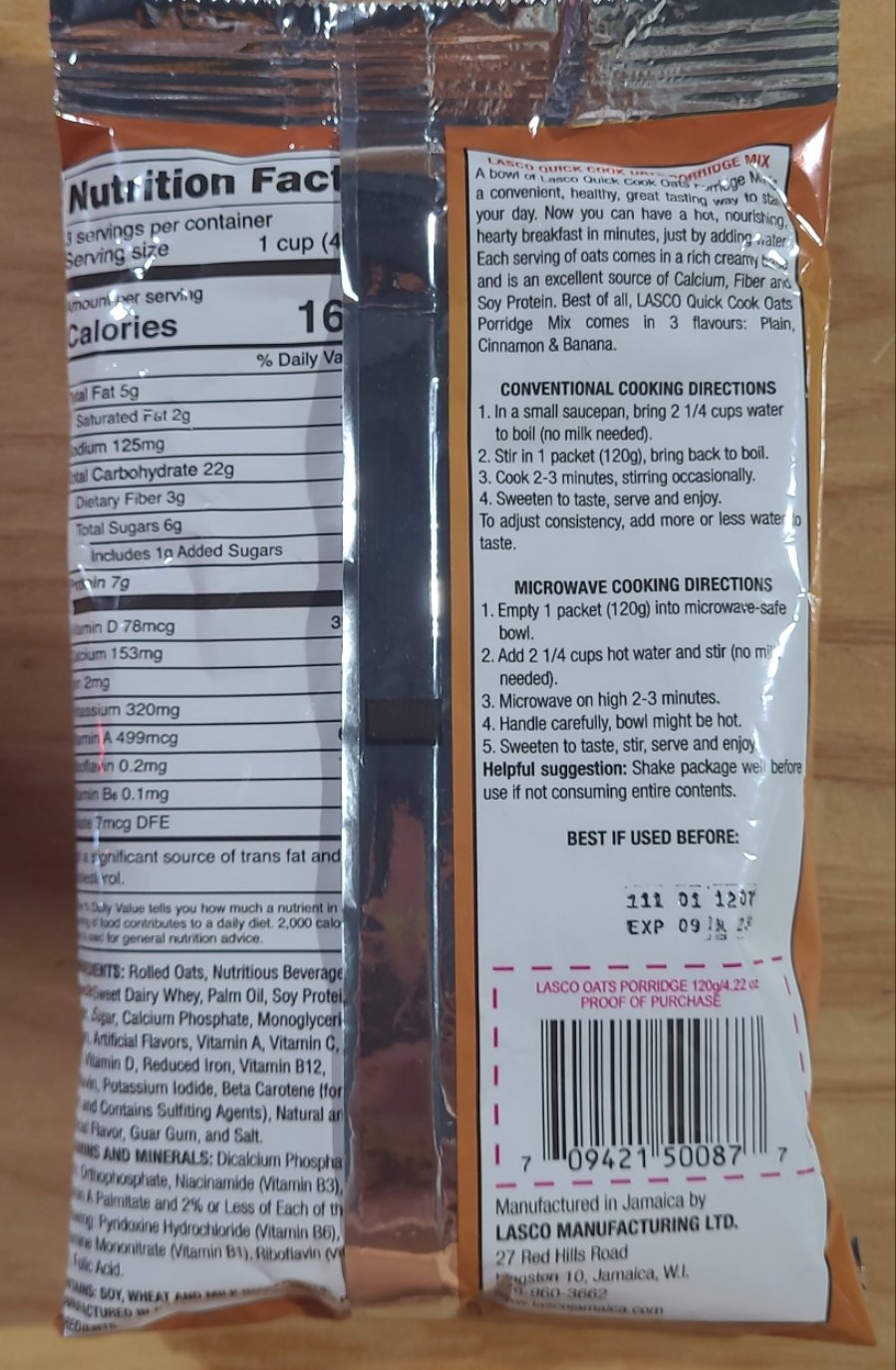 Lasco - Oats Porridge