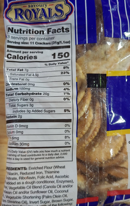 HoMade - Savory Royals Crackers