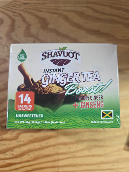 Shavuot - Instant Ginger Tea