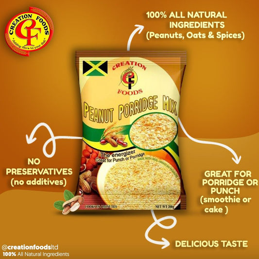 Creation Foods Peanut Porridge Mix